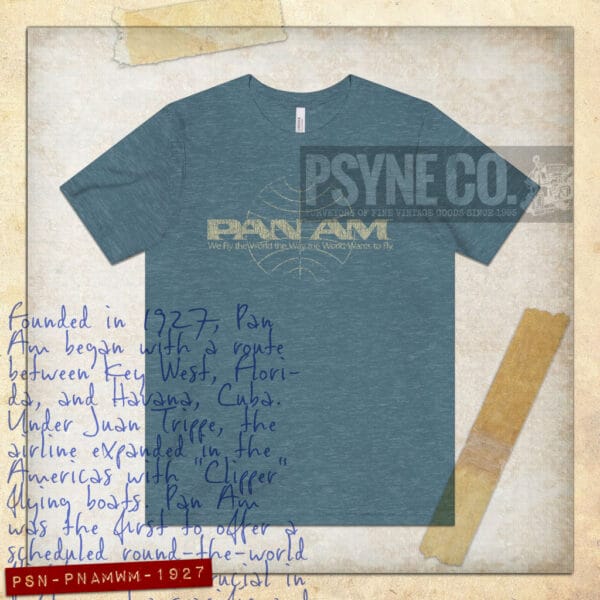 Pan Am Wide Mark 1927 Vintage Men's T-Shirt