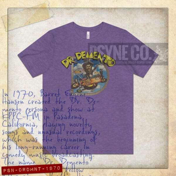 Dr. Demento 1970  Vintage Men's T-Shirt